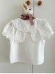 Rabbit Ear Doll Collar White Lace Sweet Lolita Kids Shirt