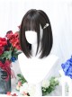 Pearl Series Natural Simulation Daily JK Girl Straight Hair Shoulder-Length Classic Lolita Wig