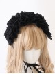 Antique Doll Collection Multilayer Cotton Lace Headband Bow Decoration Sweet Lolita Headband