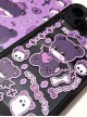 Kawaii Fashion Bones And Bears Pastel Goth Cute Creepy DIY Sticker