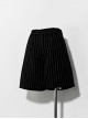 Rabbit Theater Series Jacquard Version Black Lolita Ouji Fashion Striped Suit Shorts