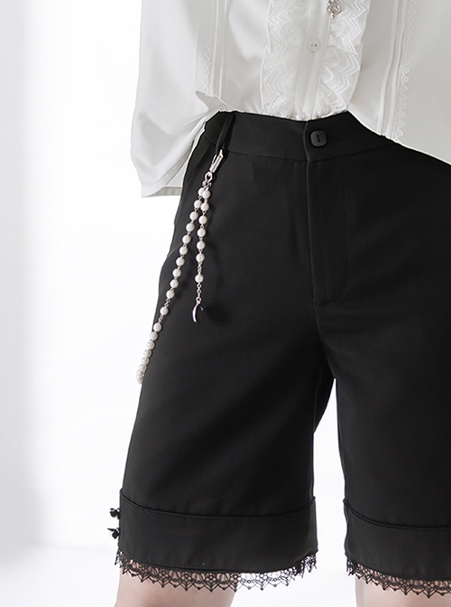 Ouji Fashion Retro Elegant Versatile Pearl Chain Waist Chain Pants Chain Accessories