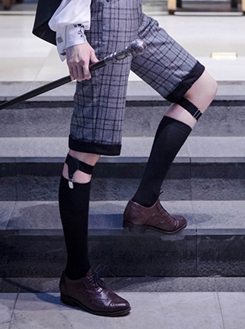 Ouji Fashion Daily Pure Cotton Comfortable College Style Lolita JK Uniform Calf Socks