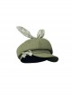 Secret Morning Post Series Ouji Fashion Retro Cute Bowknot Three dimensional Rabbit Ear Beret