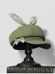 Secret Morning Post Series Ouji Fashion Retro Cute Bowknot Three dimensional Rabbit Ear Beret