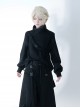 Functional Rabbit Series Ouji Fashion Dark Fairy Tale Exquisite Gold Button Crimson Long Rabbit Ears Female Hooded Cape Shawl