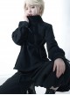 Functional Rabbit Series Ouji Fashion Dark Fairy Tale Exquisite Gold Button Crimson Long Rabbit Ears Female Hooded Cape Shawl