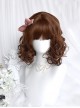 Sugar Bean Series Brown Daily Cute Fluffy Doll Sensation Sweet Lolita Short Curly Wig