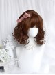 Sugar Bean Series Brown Daily Cute Fluffy Doll Sensation Sweet Lolita Short Curly Wig