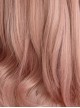 Grapefruit Series Atmospheric Daily Orange Pink Gentle And Lovely Long Curly Hair Sweet Lolita Wig