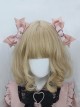 Sweet Cool Daily Alt Outfit Metal Heart Design Bowknot Chain Punk Lolita Pair Clip Hairpins