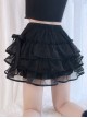 Butterfly Bone Series Solid Color Summer Fluffy Organza Cake Skirt Many Layers Lace Bowknot Petticoat Pumpkin Bloomers