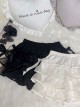 Butterfly Bone Series Solid Color Summer Fluffy Organza Cake Skirt Many Layers Lace Bowknot Petticoat Pumpkin Bloomers