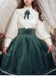 Rose Humanoid Series Vintage Elegant Chiffon Lace Ruffles Bowknot Tie Leg Of Mutton Sleeves Classic Lolita Long Sleeves Shirt