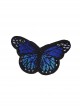 Dark style Handmade exquisite Butterfly modeling Embroidered Gothic Lolita Hairpin Side Clip