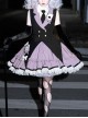 Phantom Thief Magician Series Tuxedo Playing Cards Halloween Playing Song Uniforms Sweet Lolita Vest Necktie Sleeveless Dress Set