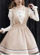 Soft Waxy Fur Ball Autumn Winter Slim Fit Ruffled Puff Sleeves Woolen Strips Long Sleeves Versatile Sweet Lolita Shirt