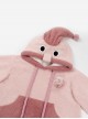 Tuantuan Series Animal Theme Blobfish Childlike Ugly Cute Big Nose Pink Sweet Lolita Hooded Long Sleeves Dress Nightdress