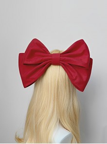 Wishing Star Series Versatile Daily Cute Multicolor Extra Large Bowknot Headwear Hairpin