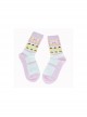 Chestnut Cake Bowknot Bright Colors Cute Versatile Daily Soft Cotton Sweet Lolita Girl Socks