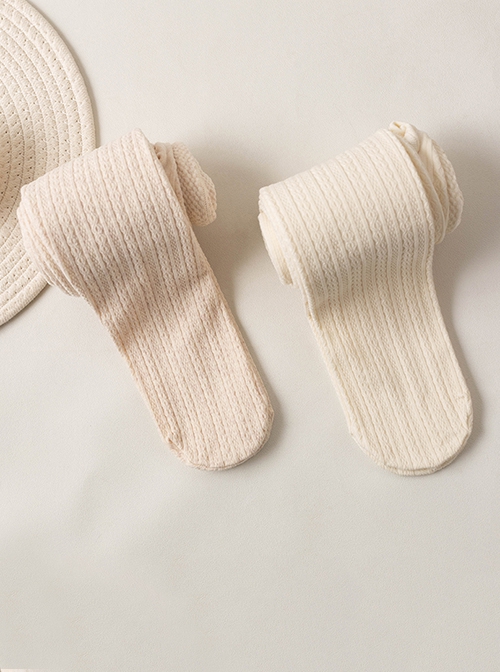 Autumn Winter Pantyhose Plus Velvet Slimming Warm Twist Cute Daily Versatile Sweet Lolita Socks Leggings