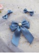 Handmade Pearl Soft Girl Elegant Cute Versatile Sweet Lolita Bowknot Accessories Brooch Set