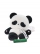 Panda Hug Bamboo Series Cute Chinese Style Black White Panda Doll Bag Multifunctional Kawaii Fashion Large Size Plush Backpack