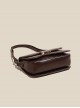 Vintage Elegant Fashionable Versatile Crossbody Commuting Round Metal Buckle College Style School Lolita Bag