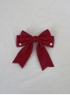 Pearl Star Buckle Exquisite Dialy Versatile Large Double Layer Bowknot Tie Accessory Uniform Brooch