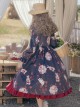 Sheep Berry Rabbit Series Velvet Satin Gray Purple Wine Red Cute Lamb Loose Fairytale Classic Lolita Long Sleeves Dress OP