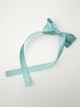 Versatile Elegant Gentle Ribbon Bowknot Forest Fairy Like Half Tied Hair Hairpin