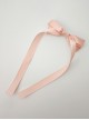 Versatile Elegant Gentle Ribbon Bowknot Forest Fairy Like Half Tied Hair Hairpin