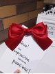 Handmade Bowknot Japanese Style Simple Bangs Top Clip Ancient Style Sweet Lolita Duckbill Clip Hairpin