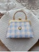 Gentle Elegant Chinese Style Cheongsam Hanfu Classic Lolita Tea Party Bags Crossbody Tote Bag