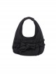 Small Flower Basket Series Versatile Large Capacity Sweet Cute Bowknot Soft Fabric Armpit Hand Held Lolita Bag