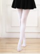 Sweet Sexy Spring Summer White Velvet Pantyhose Plus Size Lolita Stockings