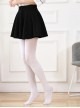 Sweet Sexy Spring Summer White Velvet Pantyhose Plus Size Lolita Stockings