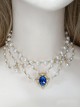 French Elegance Wedding Jewelry Gorgeous Classic Lolita Layers Pearl Necklace