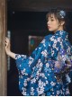 Gorgeous Brocade Bowknot Classics Flower Clusters Traditional Pattern Branches Japanese Style Yukata Kimono Girdle