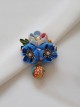 Handmade Japanese Style Cute Little Ball Pendant Pearl Cherry Blossom Bead Kimono Jewelry Hairpin