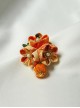 Handmade Japanese Style Cute Little Ball Pendant Pearl Cherry Blossom Bead Kimono Jewelry Hairpin