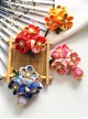 Handmade Japanese Style Cute Little Ball Pendant Pearl Cherry Blossom Bead Kimono Jewelry Hairpin