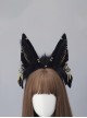 Simulated Animal Wolf Ears Handmade Anubis Jackal Headband Egyptian Exotic Lolita Headband