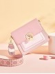 Pink Sweet Trendy Versatile Ins Wide Shoulder Strap Miffy Metal Buckle Kawaii Fashion Small Square Bag