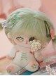 Camellia Flower Series Toy Chinese Style Elegant Green Color Hanfu Dress Tea Personification Cute Doll