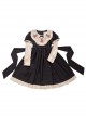 Pillow Bear Series Sweet Lolita Delicate Embroidery Lace Doll Collar Bowknot Puff Long Sleeves Dress OP