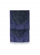 Astrology Chart Series Black Blue Cultural Creative Gift Gothic Lolita Imitation Cashmere Thin Double Sides Scarf