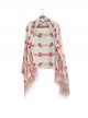 Strawberry Rabbit Series Imitation Cashmere Cultural Creative Cute Gift Sweet Lolita Apricot Thin Double Sides Scarf