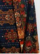 Rossetti Rose Series Deep Blue Imitation Cashmere Double Sides Retro Red European Court Print Classic Lolita Thin Scarf