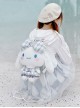 The Big Ears Dog Series Blue White Jade Cinnamon Dog Peripherals Sanrio Sweet Lolita Doll Backpack Bag